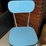 Vintage Blue Formica Chair