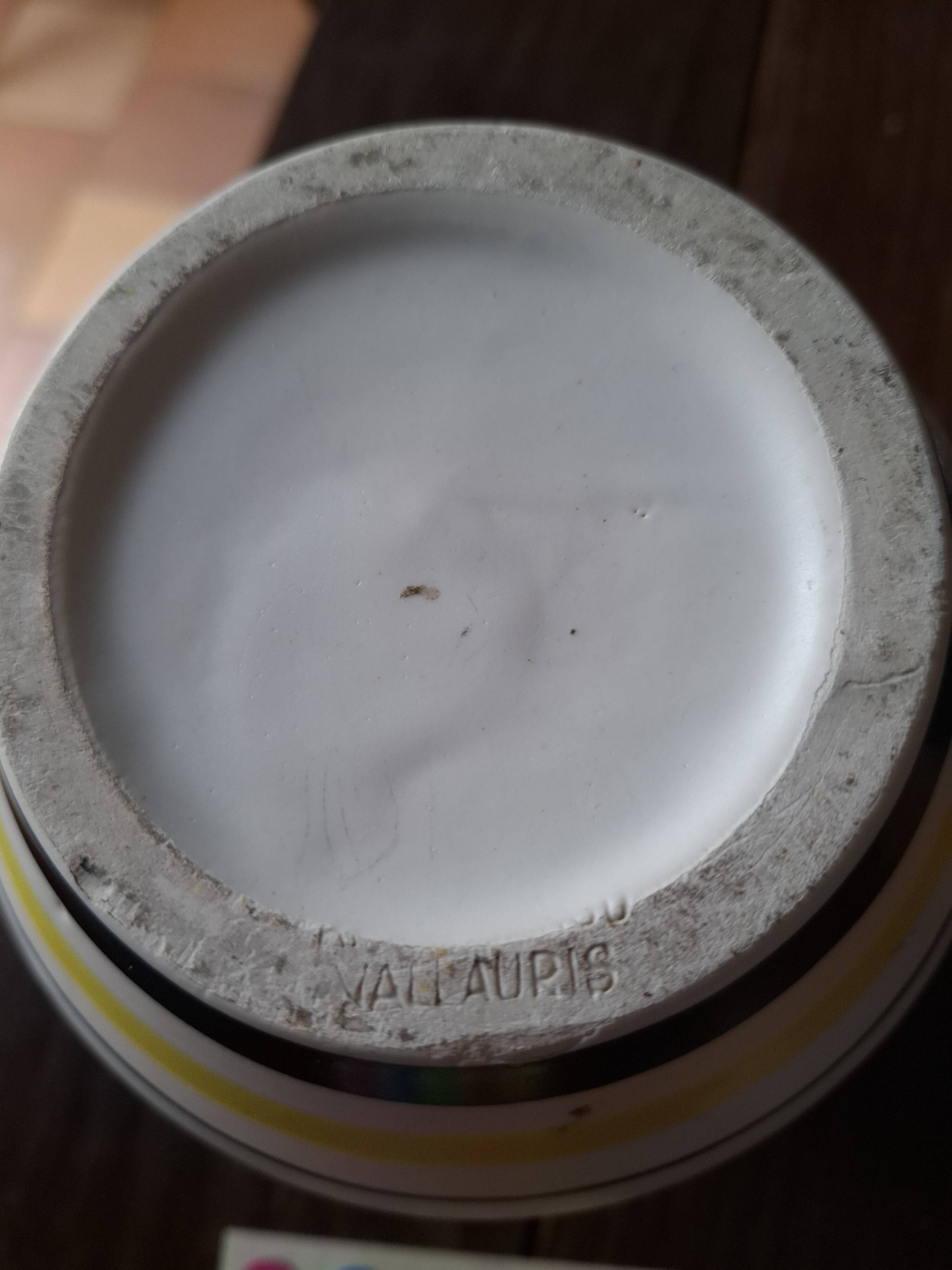 Vallauris ceramic vase