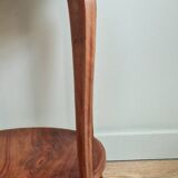 Mahogany side table with two trays, mid-20th century