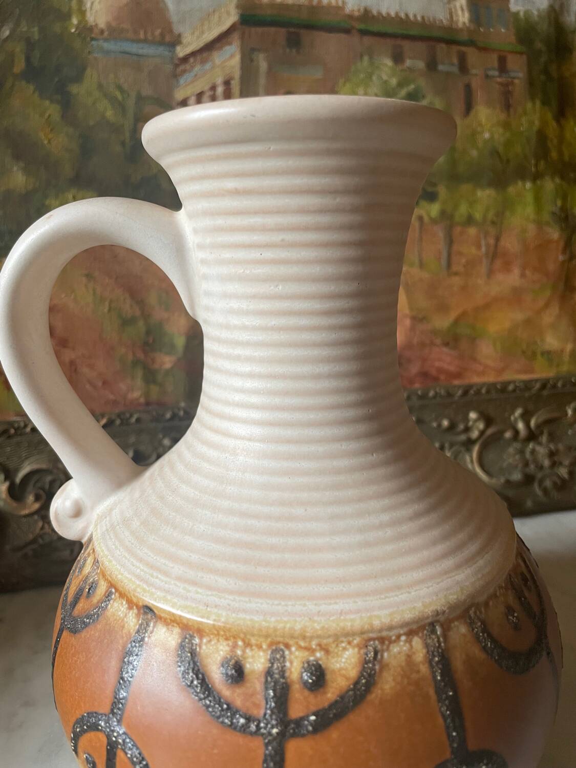 German ceramic vase