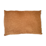 Coussin Gaufré vieux rose
