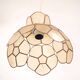 1980s mother-of-pearl mica pendant light
