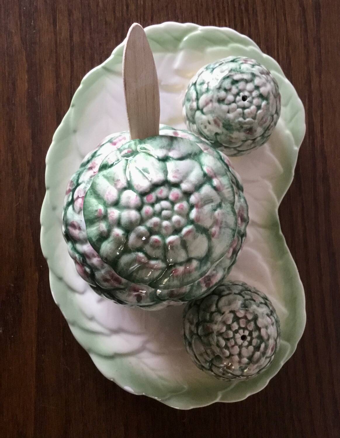 Salt shaker pepper mustard