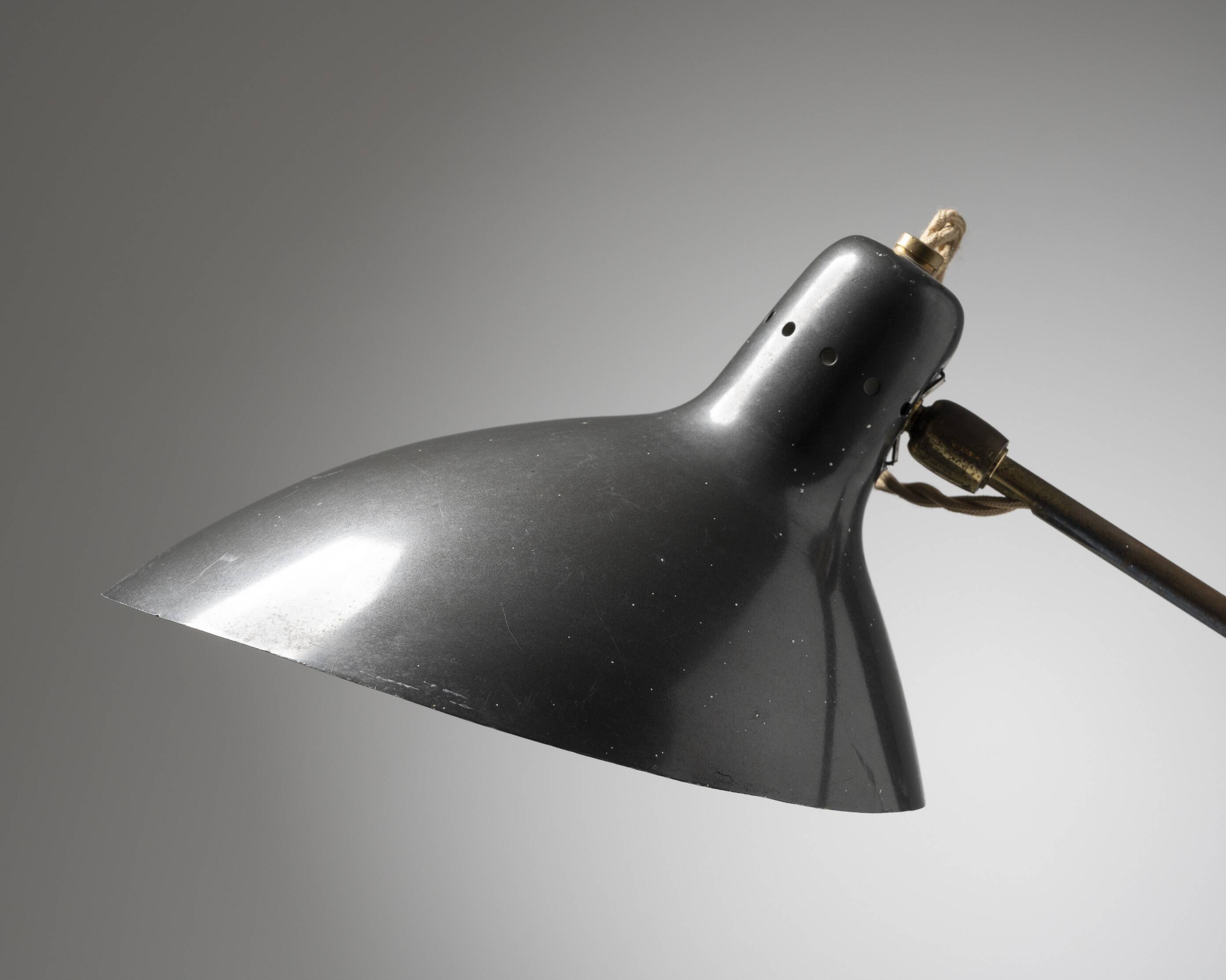 Lampe de bureau édition caillat, jean-boris lacroix, 1960s