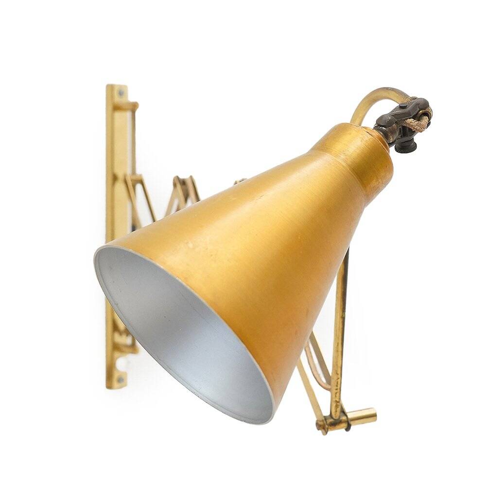 Wall lamp with a pantograph, 1950s