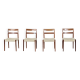 Set Of 4 chairs by Nils Jonsson For Troeds Swedish in Stunning Teak