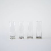 Ensemble de verres, style Hollywood Regency, années 1970, fabriqué en Italie.