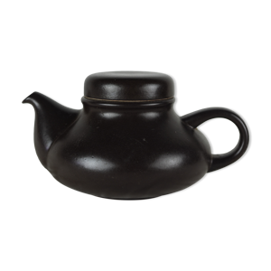 Théière noire Gresline, design italien