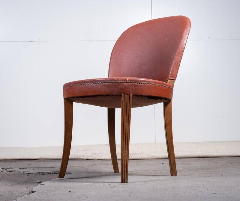 Café chairs attributed to Otto Schultz for AB Boet, 1930s, Set of 4