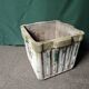Vintage fibreglass planter – modernist design – Willy Guhl style