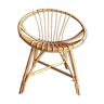 Rattan armchair child shell