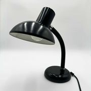 Lampe cocotte noire Veb Narva années 70