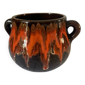 Cache-pot en céramique Vintage années 70