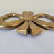 Brass ribbon bottom