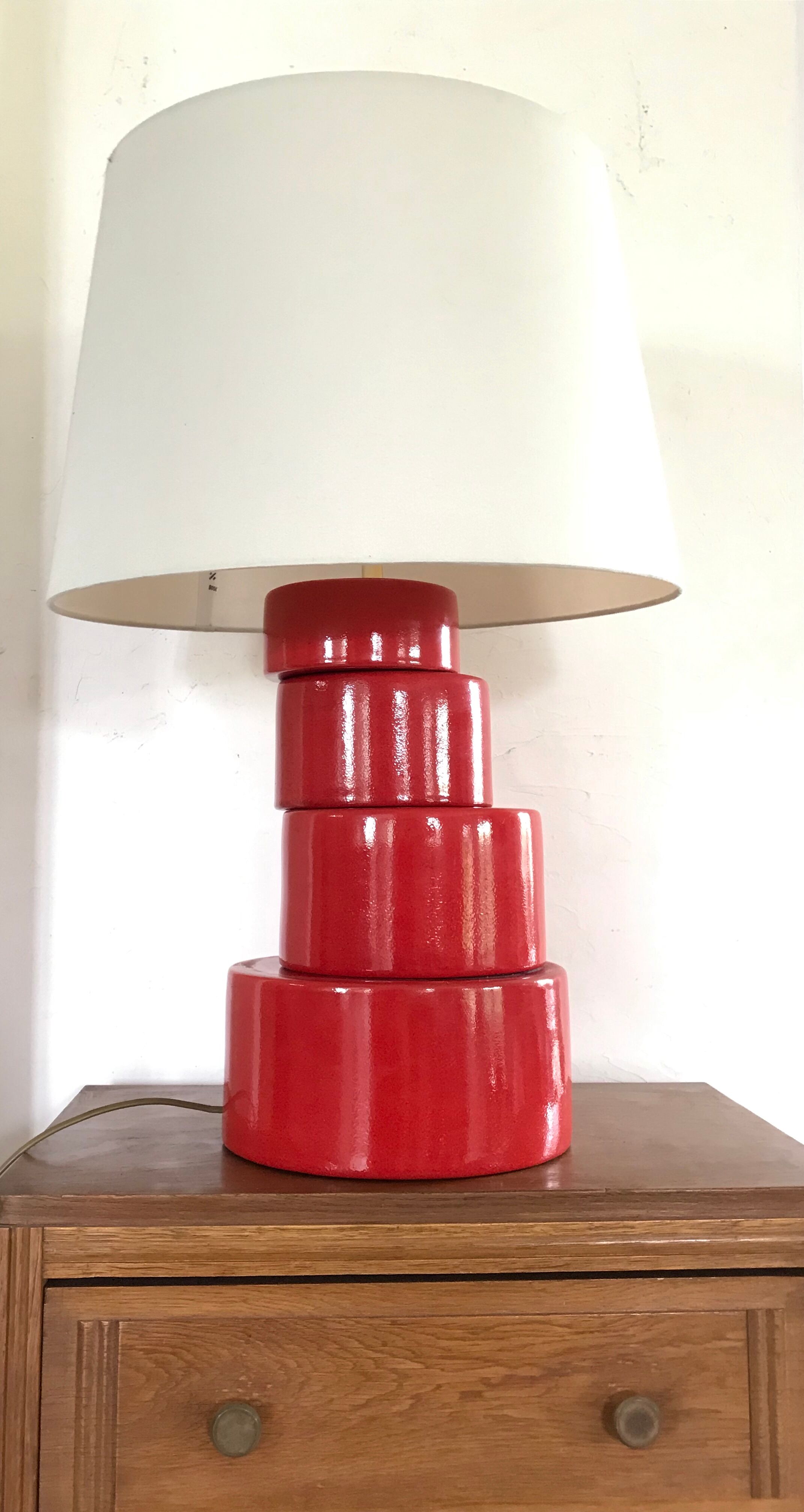 Vintage ceramic lamp