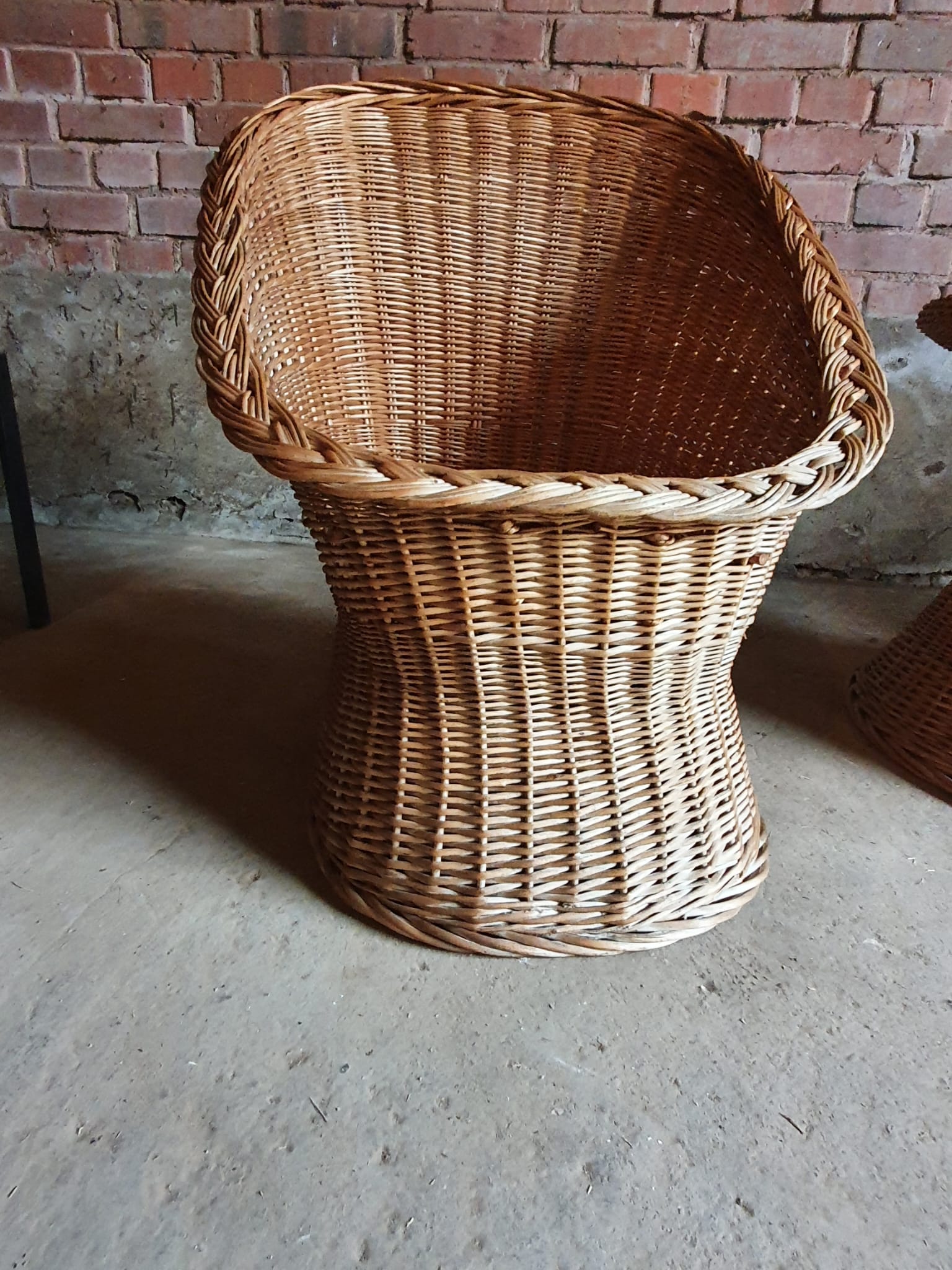 Vintage wicker living room set