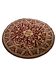 Round oriental-style rug 170cm