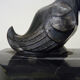 Regulated inkwell and marble signed Franjou pelican art deco
