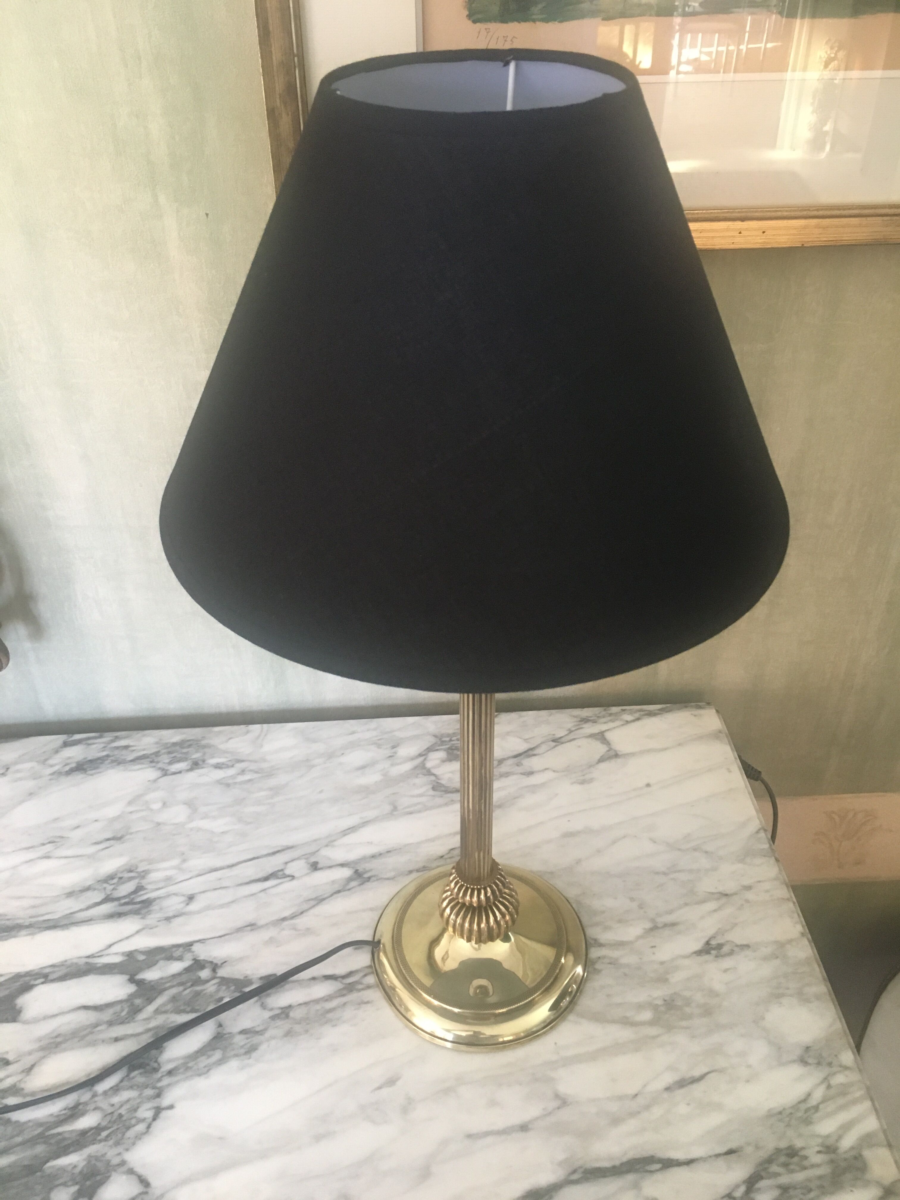 Brass lamp