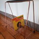 Brass and skai vinyl holder