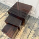 Table gigogne plexi