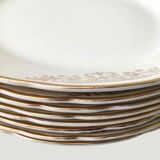8 flat plates Villeroy and Boch 1950