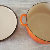 Le Creuset 26 orange casserole