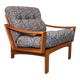 Modernist Teak easy chair from Glostrup, Denmark 1960s