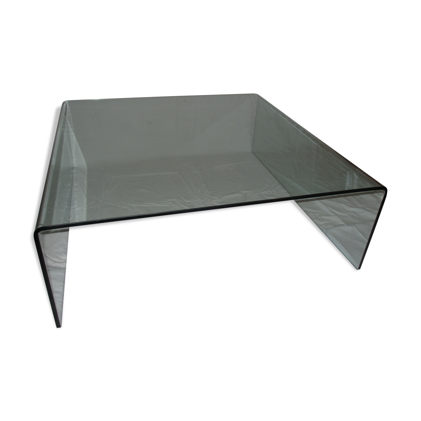 Coffee table glass red line roset or cortesi