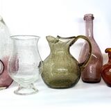 Large lot of Biot pitchers et vases