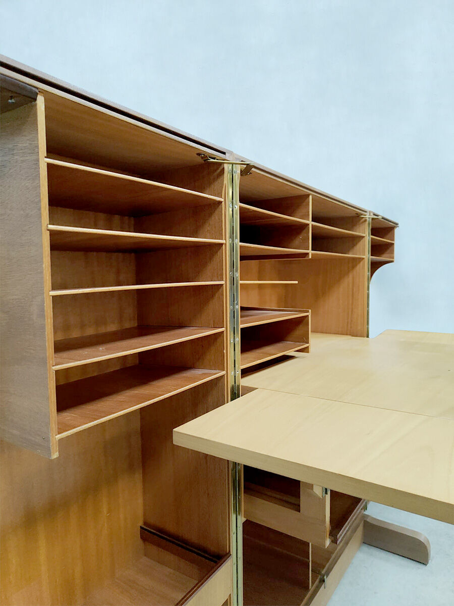 Vintage desk 'Magic Box' folding cabinet