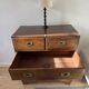 Commode bateau anglaise vintage acajou