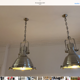 Lot de 2 suspensions industrielles