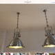 Set of 2 Industrial lamps