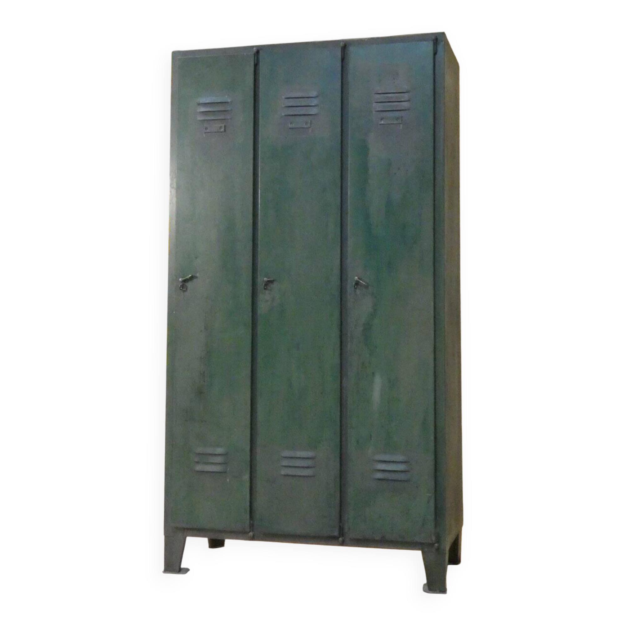 Vintage military metal cabinet from Officina Di Ricerca, Italy, 1960s.