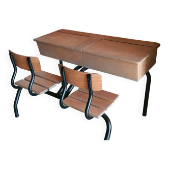 Double school desk