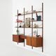 Teak shelving unit, Danish design, 1960s, designer: Poul Cadovius