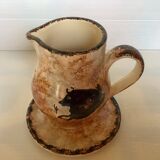 André Quiron Bruno zoomorphic Lascaux cave coffee service