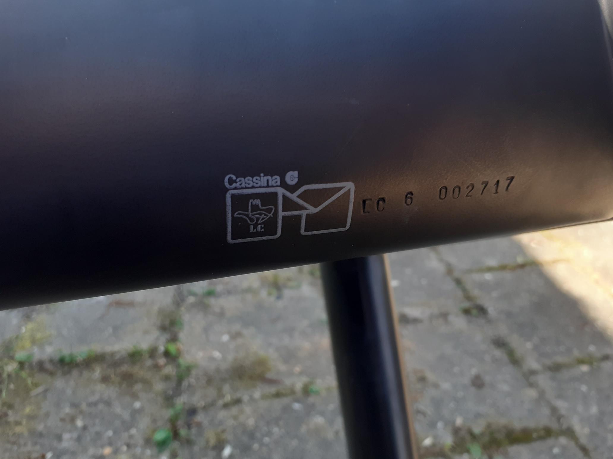 LC 6 table by Le Corbusier