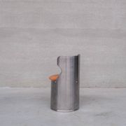 Single Occasional or Vanity Chairs in Brushed Chrome attr. to Willy Rizzo (