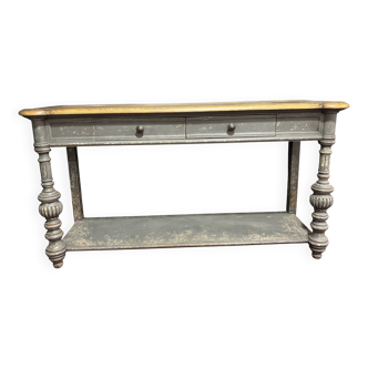 Classic wooden console