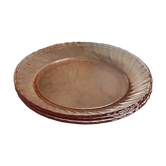 Assiettes plates rosaline