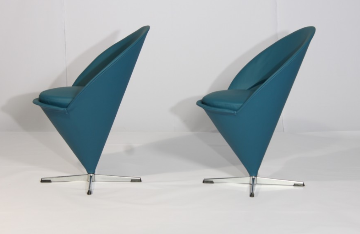 Chair swivel "Cone" by Verner Panton 1960s