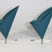 Fauteuil pivotant "Cône" par Verner Panton années 1960