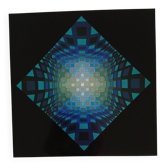 Victor Vasarely Serigraphy op art Editions du Griffon