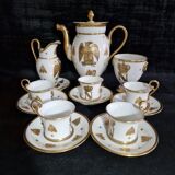 Genuine Napoleon porcelain coffee service - Manufacture Impériale de Sèvres