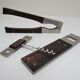 set rosewood stainless steel nutcracker corkscrew bottle opener design 70s Letang Remy