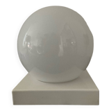 Opaline ball lamp from the 70s-80s.