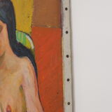 Female nude oil on canvas