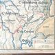 Old school map Vidal Lablache 6, Mézières, T36, 1910 France Canals